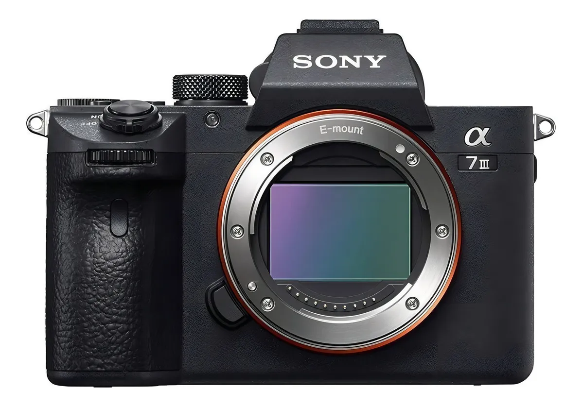 Sony Alpha 7 III ILCE-7M3 sem espelho cor preto